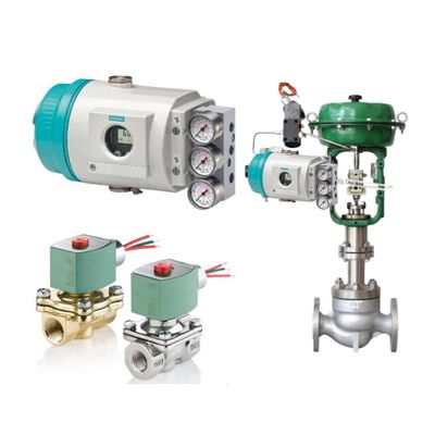 Siemens SIPART PS2 6DR5125 ตัวควบคุมตำแหน่งวาล์วดิจิทัลอัจฉริยะพร้อมโซลินอยด์วาล์ว ASCO