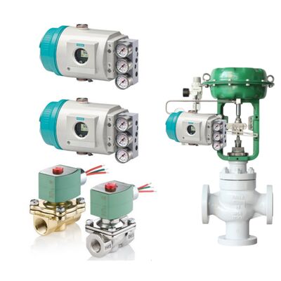 Siemens SIPART PS2 6DR5125 ตัวควบคุมตำแหน่งวาล์วดิจิทัลอัจฉริยะพร้อมโซลินอยด์วาล์ว ASCO