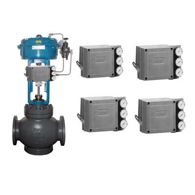 Emerson Fisher 3582 เครื่องตั้งตําแหน่งซัฟล์การทํางานเดียวแบบไฟฟ้าลมสําหรับซัฟล์ควบคุมอุตสาหกรรม