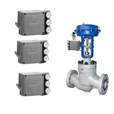 Emerson Fisher 3582 เครื่องตั้งตําแหน่งซัฟล์การทํางานเดียวแบบไฟฟ้าลมสําหรับซัฟล์ควบคุมอุตสาหกรรม