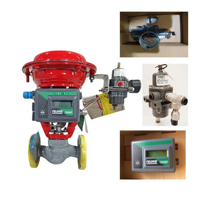 วาล์วควบคุมจีน DVC2000 Fisher Valve Positioner และ 67CFR-237 67CF-1663-38512 67CFR-239 67CF-1663-38550 ตัวกรองเรกูเลเตอร์