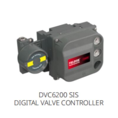 Fi Sher 1052 เครื่องดําเนินหมุนพร้อม DVC2000 DVC6200 เครื่องตั้งตําแหน่งสําหรับพลังงานเคมีน้ํามันก๊าซ