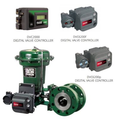 Fi Sher 1052 Rotary Actuators with DVC2000 DVC6200 Positioner for Oil Gas Chemical Power