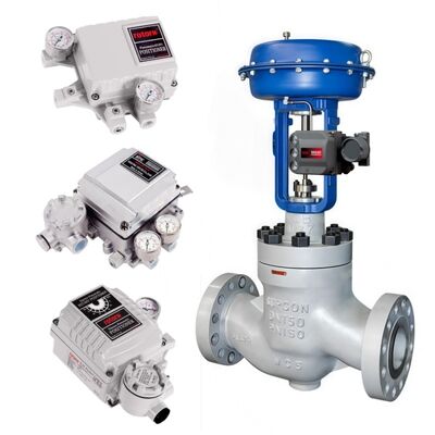 Rotork YT1200 ตัวกำหนดตำแหน่งวาล์วสำหรับควบคุมกระบอกสูบแบบนิวแมติกส์ อุตสาหกรรมน้ำมัน ก๊าซ การบำบัดน้ำ ท่อส่งอุตสาหกรรม