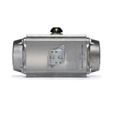 Chuanyi VBJG All Metal Hard Seal Butterfly Valve with Air Torque Rack Pinion Rotary Actuator Petroleum Chemical Power