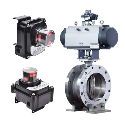 CHUANYI VB400 แวลฟ์กระพริกสี่ตัว HKC Limit Switch น้ํามันก๊าซ อุตสาหกรรมพลังงานเคมี
