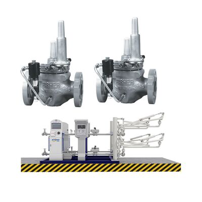 New High Capacity Emerson Fisher EZR Series Pressure Reducing Regulator for Industrial Use