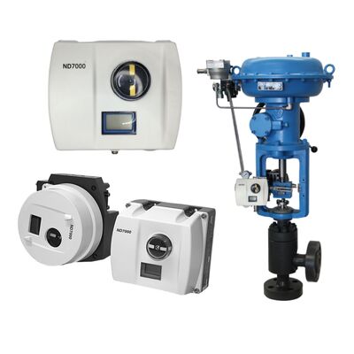 วาล์วควบคุมเครื่องมือ Wuzhong พร้อม Valmet Me-tso Neles ND7000 ซีรีส Smart Valve Positioner