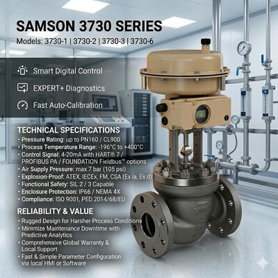 ใหม่ SAMSON 3730 สมาร์ทวาล์ว Positioner 3730-3 3730-4 Positioner 3277 ตัวกระตุ้นนิวเมติก Samson ควบคุมวาล์วผู้ผลิตเดิม