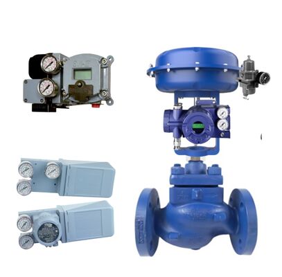 Spiraxsarco วาล์วควบคุมนิวเมติกและ Masoneilan SVI2 วาล์วควบคุม Positioner และที่เชื่อถือได้ 4700E Electro-pneumatic Controller และ FOXBORO Positioner SRD991