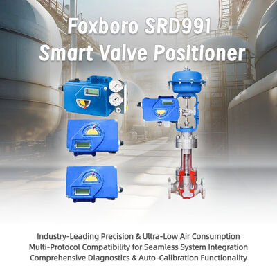 ใหม่ OEM นิวเมติกปลอดภัยจากภายในจอแสดงผล Exia Foxboro SRD991 ตัวกำหนดตำแหน่งวาล์วควบคุมวาล์วอัจฉริยะ