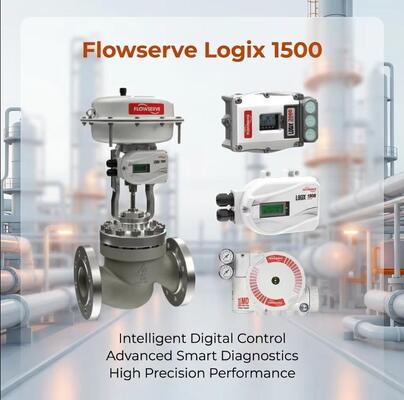 Flowserve Logix 1500 Intelligent HART Protocol Digital Valve Positioner  Flow Control Oil Chemical Industry