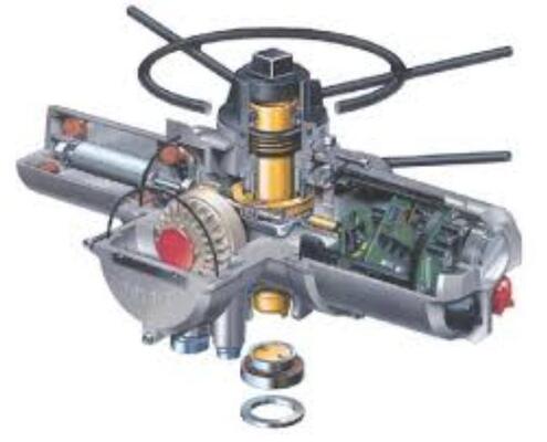 New Rotork IQ40F25B4 IQ70F25Z IQ90F30A New Intelligent Multi-Turn Electric Valve Actuator,1000-2000Nm,IP68 Non-Intrusive