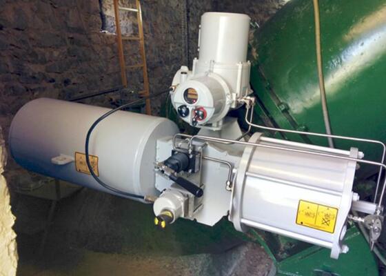 New Rotork IQ40F25B4 IQ70F25Z IQ90F30A New Intelligent Multi-Turn Electric Valve Actuator,1000-2000Nm,IP68 Non-Intrusive