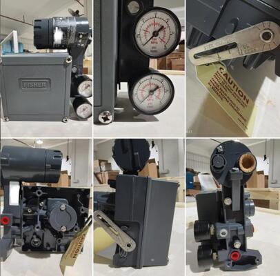 F-isher 3582 3582i Pneumatic Control Valve Positioner Industrial Automation System Linear Actuator Valve Controller Supplier