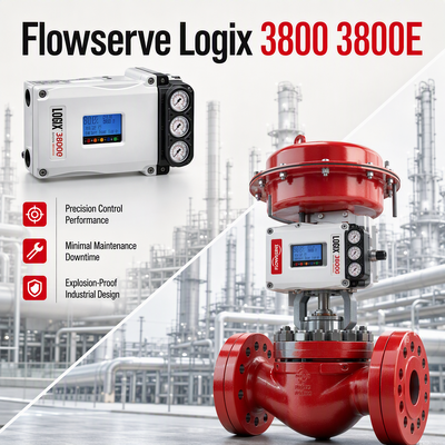 แฟรนด์ใหม่ Flowserve Logix 3800 3800E จิตอลแวลเวอร์ตําแหน่ง แวลเวอร์ควบคุมที่น่าเชื่อถือ