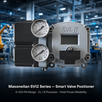 Masoneilan SVI3 Genuine Smart Valve Positioner OEM Replacement Part Pneumatic Digital Control Device