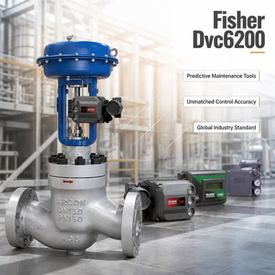 F-isher DVC6200 เครื่องตั้งตําแหน่งวาล์วสมาร์ท พร้อมระบบวินิจฉัยกระบวนการเต็ม สําหรับวาล์วควบคุมโรงไฟฟ้าก๊าซน้ํามันเคมี