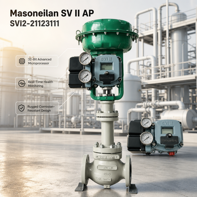 มาโซนีแลน SVI II AP ดิจิทัลวาล์วโพซิชันเนอร์ SVI2 21123111 HART สมาร์ทโพซิชันเนอร์ อุปกรณ์เสริมวาล์วแบบนิวแมติก