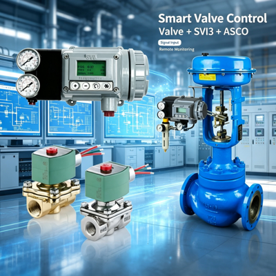 Masoneilan SVI3 เครื่องตั้งตําแหน่งวาล์วดิจิตอล HART การวินิจฉัยที่ทันสมัย SmartRecovery การควบคุมความแม่นยําสูง