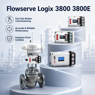 ใหม่ในคลัง Flowserve Logix 3800 3800E หมวดหมู่ปนูมาติก ดิจิตอล วาล์ววางตําแหน่ง