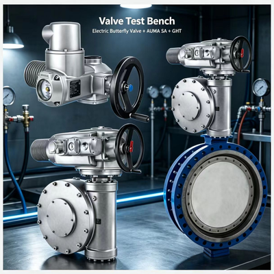 อัตราการผลิต AUMA SA คุณภาพสูง Multi-turn Actuator with GHT Gearbox High Torque Industrial Valve Drive Solutions