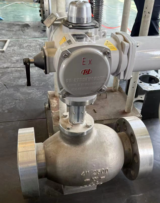 Brand New Auma SA SQ Series Electric Valve Actuator High Pressure Balanced Caged Electric Control Valve 