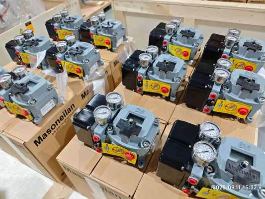 Masoneilan SVI ซีรีส์ II เครื่องตั้งตําแหน่งวาล์วดิจิตอล 32 บิต พร้อมการสื่อสาร HART 5/7 และการตรวจจับตําแหน่งโดยไม่ต้องสัมผัส