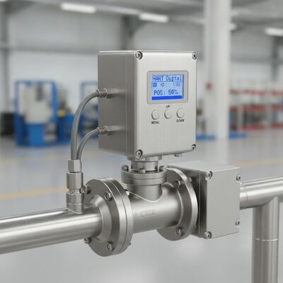 HART สื่อสารดิจิตอล Valve Positioner โรงงานประกอบพร้อมกับสแตนเลส