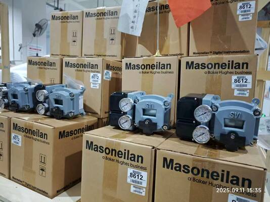 Industrial Precision Masoneilan SVI II Valve Positioner Package for Valve Control
