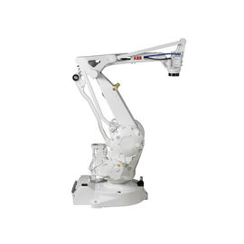 เครื่องบรรจุ 4 แกน IRB260 หุ่นยนต์หุ่นยนต์ไฟฟ้าบรรจุหีบห่อและ Palletizer