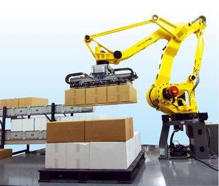 การจัดการ 4 แกนแขน Fanuc หุ่นยนต์ 3.1m ถึง M410 IC 500 Palletizer Robot