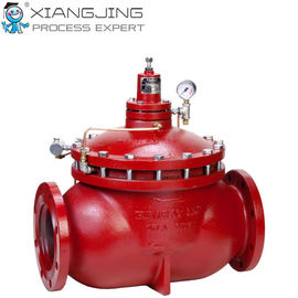 วาล์วควบคุมไฟฟ้าอัลลอยด์สีแดงสำหรับ KIMRAY ACC 618 FGT PR - D Regulator