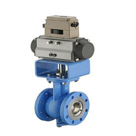 คลาส 150 - Class 300 Pneumatic Actuator Rotary Plug Valve รุ่น ANSI