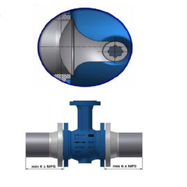 คลาส 150 - Class 300 Pneumatic Actuator Rotary Plug Valve รุ่น ANSI