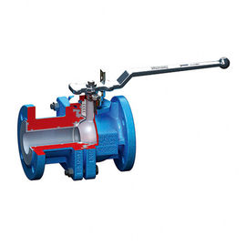 AKH8 Control Flowserve บอลวาล์ววัสดุสแตนเลสสำหรับการเชื่อมต่อแก้วด้วยตัวกำหนดตำแหน่ง 3200MD