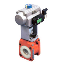 301R ทนกรดบอลวาล์วเวเฟอร์แน่นปิดการรั่วไหลที่นั่งการรับรอง CE