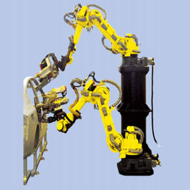 แกนหุ่นยนต์ Fanuc 6 แกนตั้งพื้น / คว่ำตำแหน่งติดตั้ง± 0.03 มม. ความสามารถในการทำซ้ำ