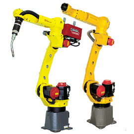 ไดรฟ์ไฟฟ้า Fanuc แขนหุ่นยนต์ 12 กิโลกรัมน้ำหนักบรรทุกแขนเชื่อมหุ่นยนต์ความแม่นยำสูง