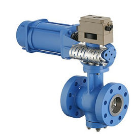 DN 25 - DN 600 วาล์วควบคุมปลั๊กโรตารี่นิวเมติกซัพพลายมีความแข็งแรงสูง