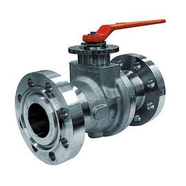 การออกแบบที่กำหนดเองนิวเมติกวาล์วควบคุม / Trunnion บอลวาล์วประหยัดพลังงาน