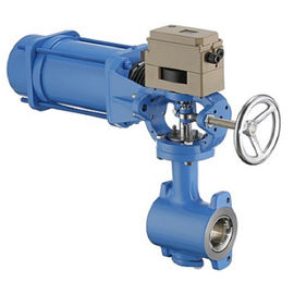 ปลั๊กโรตารี่นิวเมติกวาล์วควบคุม PN 10 - PN 40 คะแนนความดันรุ่น 72.4DIN