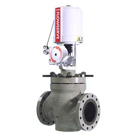 วาล์วควบคุมความดันโลก 150 - 600 ด้วย NT 3000 Positioner Long Stroke Length