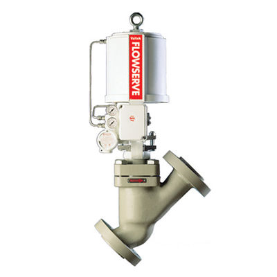 Class 150 Globe Control PN 10 Linear Valve พร้อม LOGIX 520MD 3200MD 3800MD Positioner
