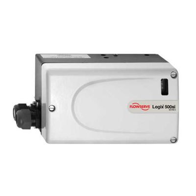 FLOWSERVE LOGIX510si ตัวกำหนดตำแหน่งดิจิตอลพร้อมวาล์วควบคุมและแอคชูเอเตอร์