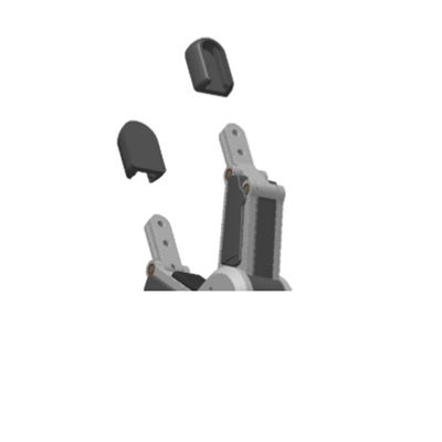 onrobot หุ่นยนต์กริปเปอร์ RG 6 แขนหุ่นยนต์อุตสาหกรรมหุ่นยนต์บรรจุรวมกับ ABB IRB 1600