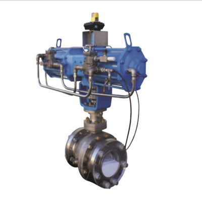 ชนิดเวเฟอร์หน้าแปลน SS ASME B16.34 บอลวาล์วโลหะนั่ง