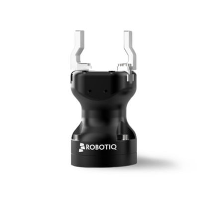 หุ่นยนต์ทำงานร่วมกัน UR 10 รวมกับชุดแขนกลหุ่นยนต์กริปเปอร์ ROBOTIQ 2F-140 สำหรับการหยิบวัสดุ