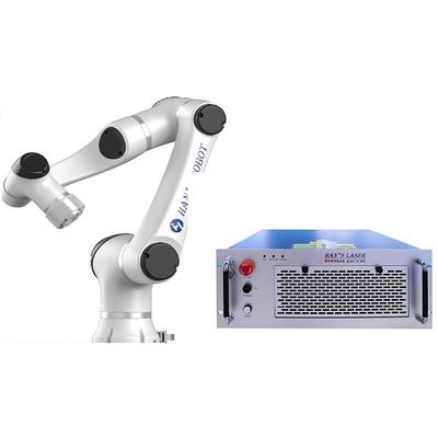 350W 10kg Payload 1m / S 6 Axis Collaborative Cnc Robot Arm พร้อมเครื่องเชื่อมเลเซอร์
