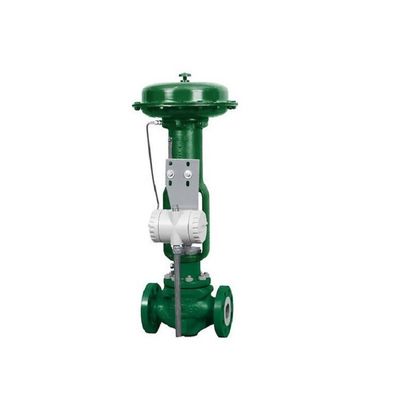 เครื่องส่งตำแหน่งอิเล็กทรอนิกส์ของ Fisher 4211 พร้อมช่วงการวัด 50 ช่วงและเกรดการป้องกัน 6 สำหรับวาล์วฟิชเชอร์